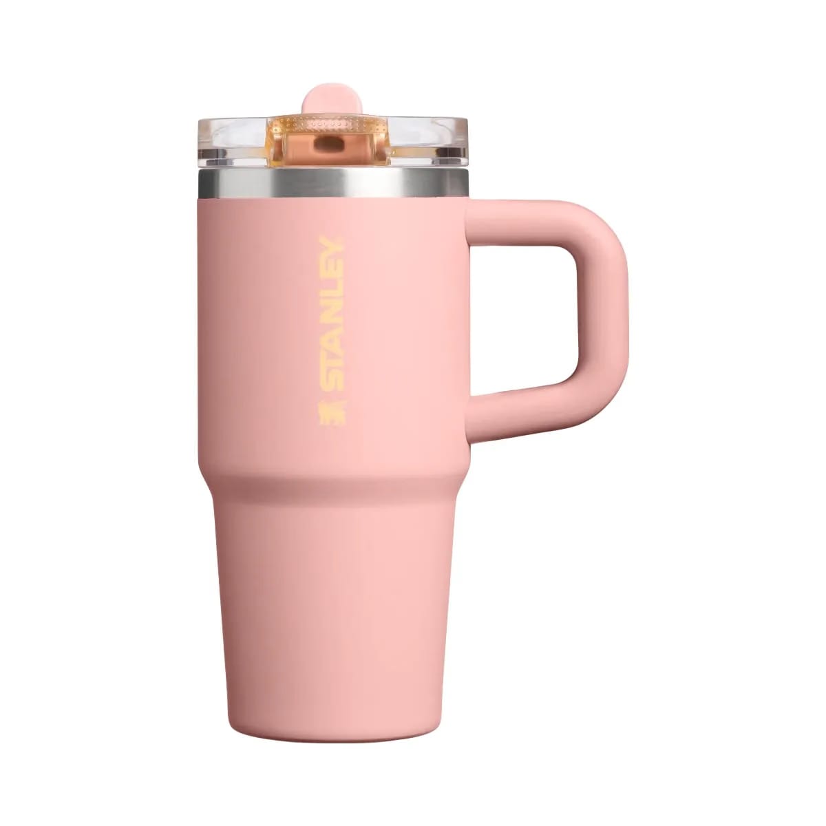 Stanley Quencher ProTour Flip Straw Tumbler 14 OZ Peach Rose