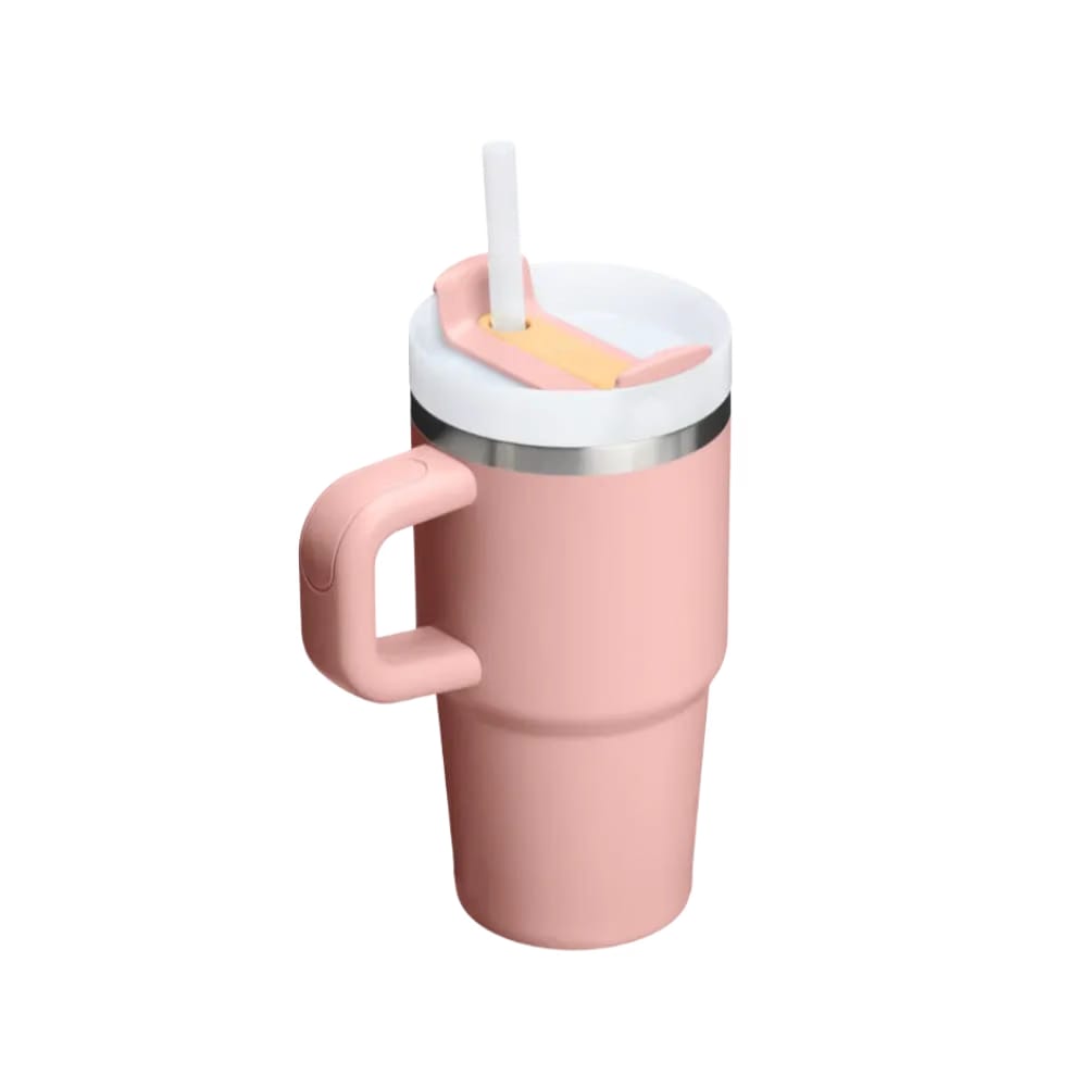 Stanley Quencher H2.0 Flowstate Tumbler 20 OZ Peach Rose