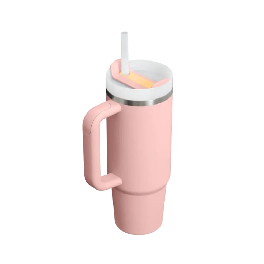 Stanley Adventure Quencher H2.0 Travel Tumbler 30 OZ Peach Rose