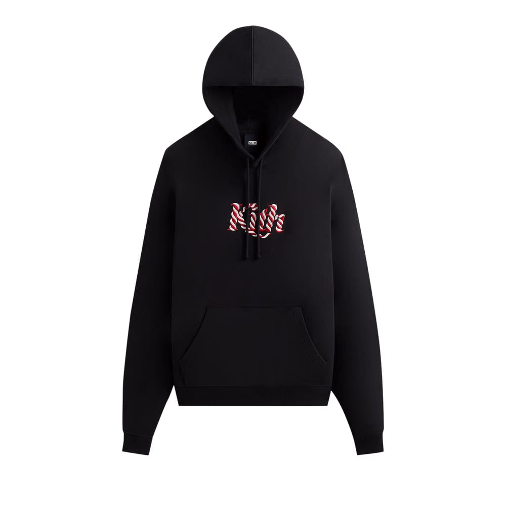 Kith Candy Cane Williams III Hoodie Black