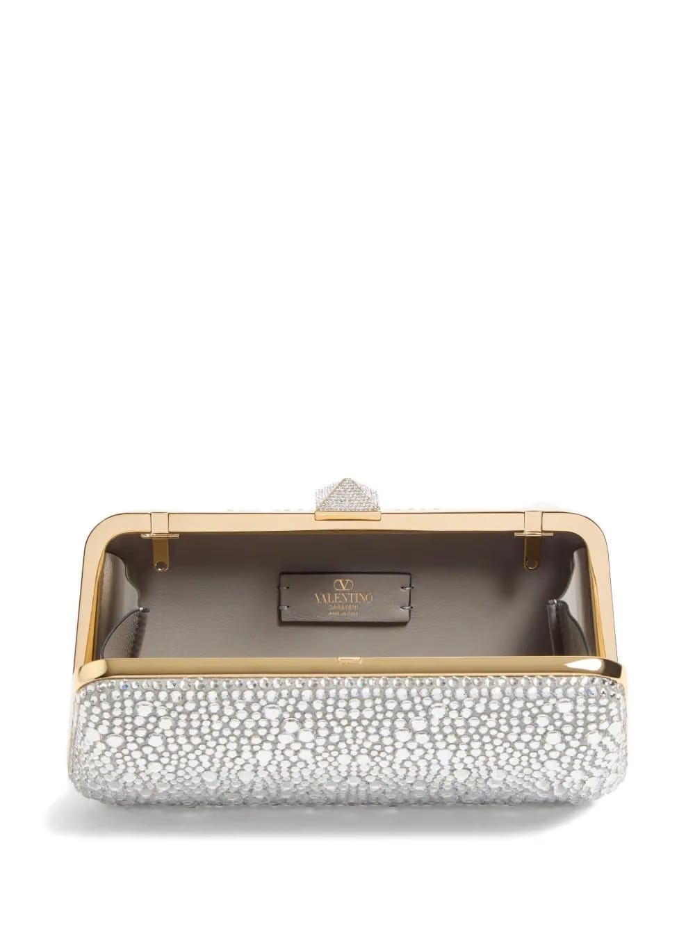Carry Secrets rhinestone-embellished clutch bag