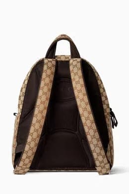 Medium GG Backpack in Canvas
