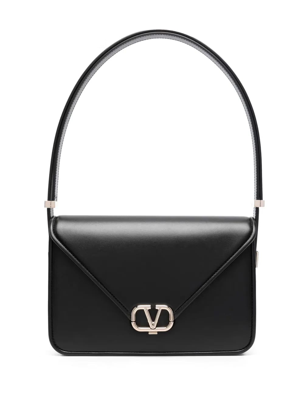 Letter leather crossbody bag