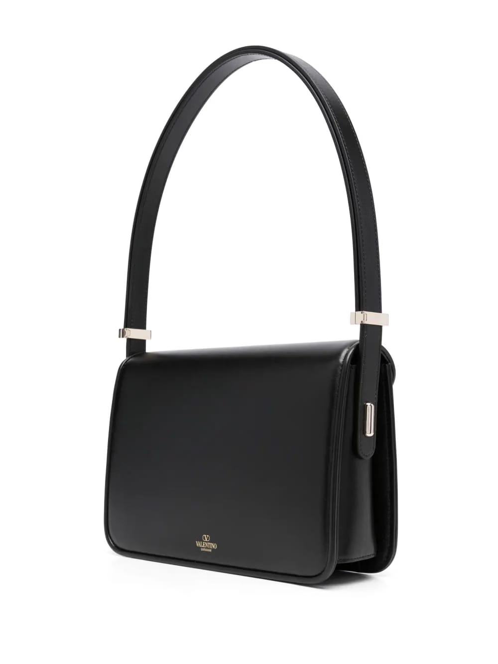 Letter leather crossbody bag