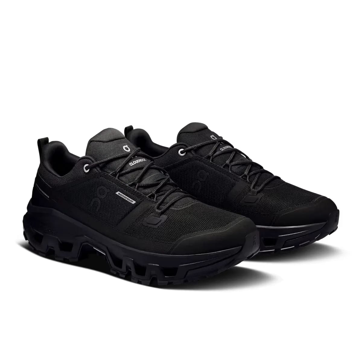 On Running Cloudrock Low Waterproof Black