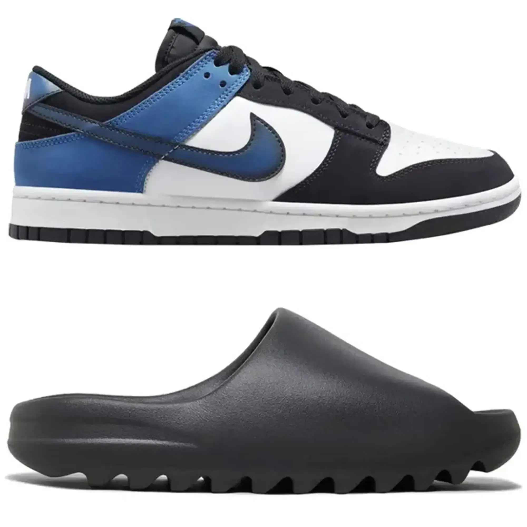 Industrial Blue Dunk + Slate Grey Slide Pack