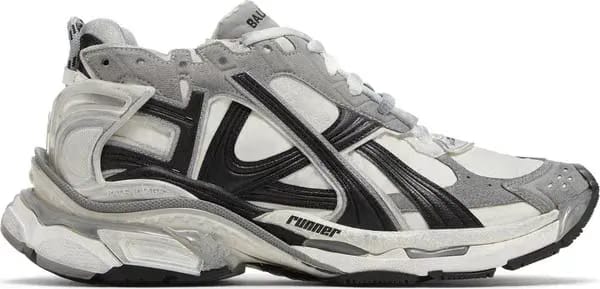 Balenciaga Runner Sneaker 'Worn-Out - Grey White Black'