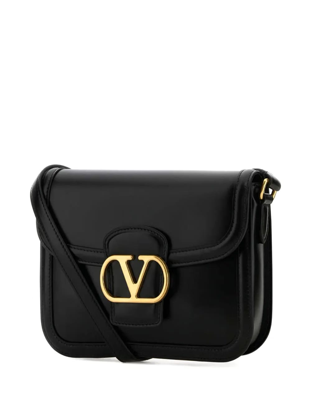 gold-tone logo shoulder bag