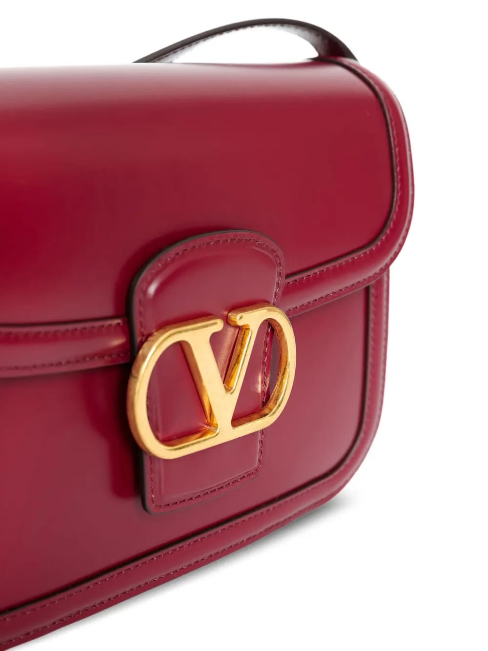 gold-tone logo shoulder bag