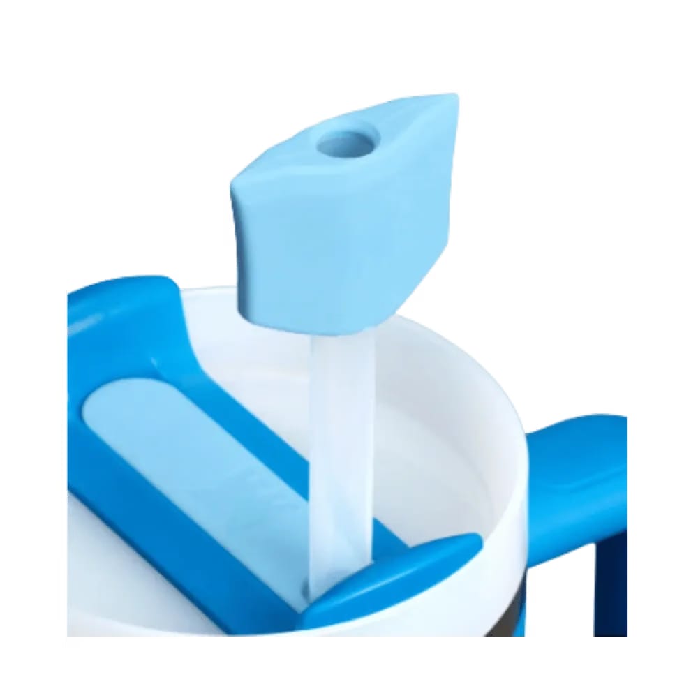 Stanley Stay Smooth Straw Topper 2-pack Sky