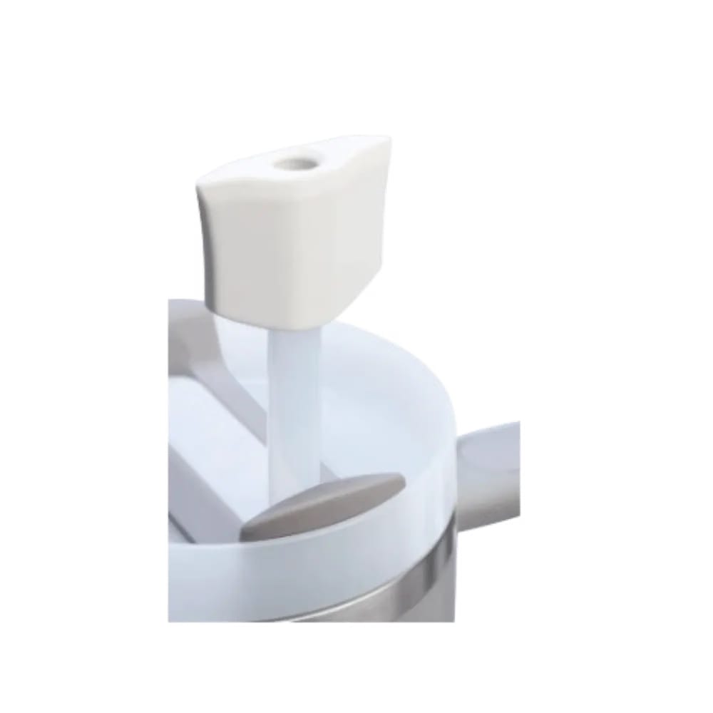 Stanley Stay Smooth Straw Topper 2-pack Pale Stone