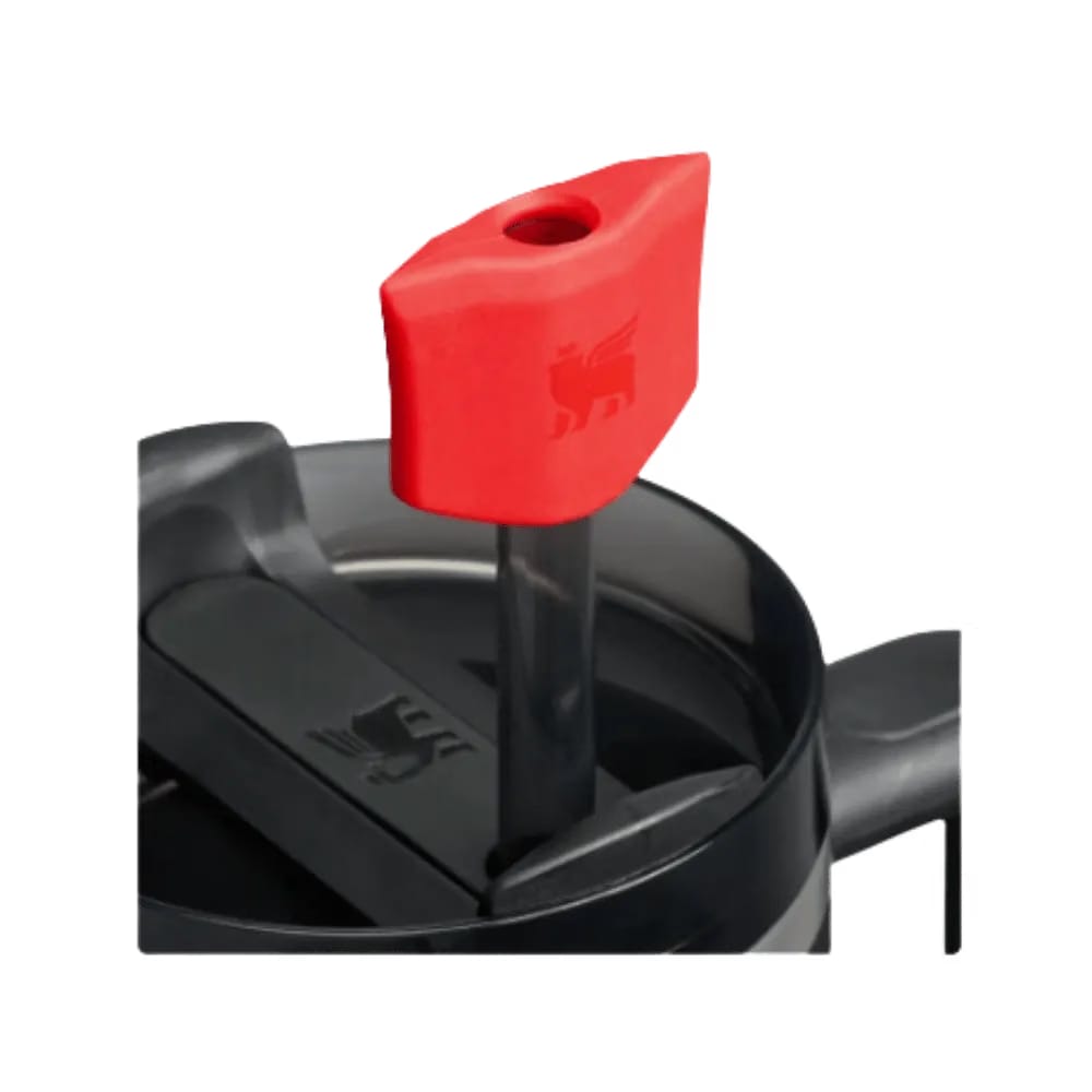 Stanley Stay Smooth Straw Topper 2-pack Chili Red
