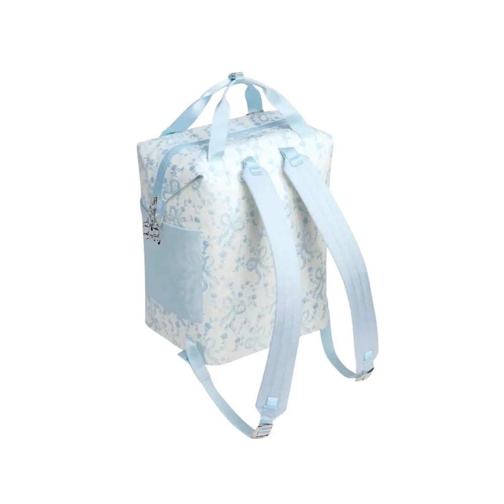 Stanley 1913 x LoveShackFancy Holiday All Day Madeleine Mini Cooler Backpack 20 Can 14 QT 13.2 L Coquette Bow Winter Ice