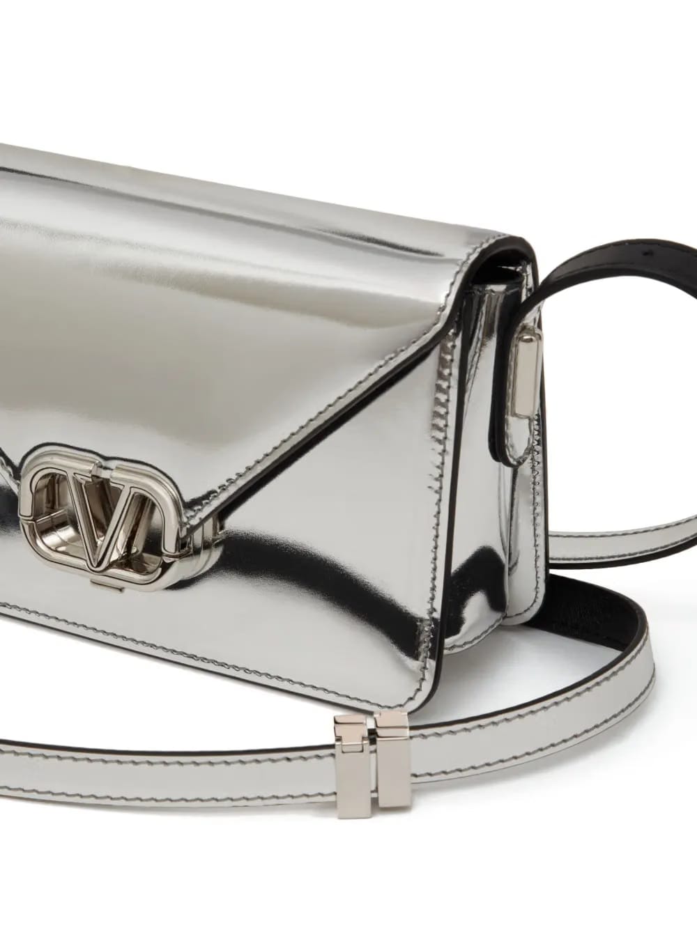 small Letter mirrored shoulder bag