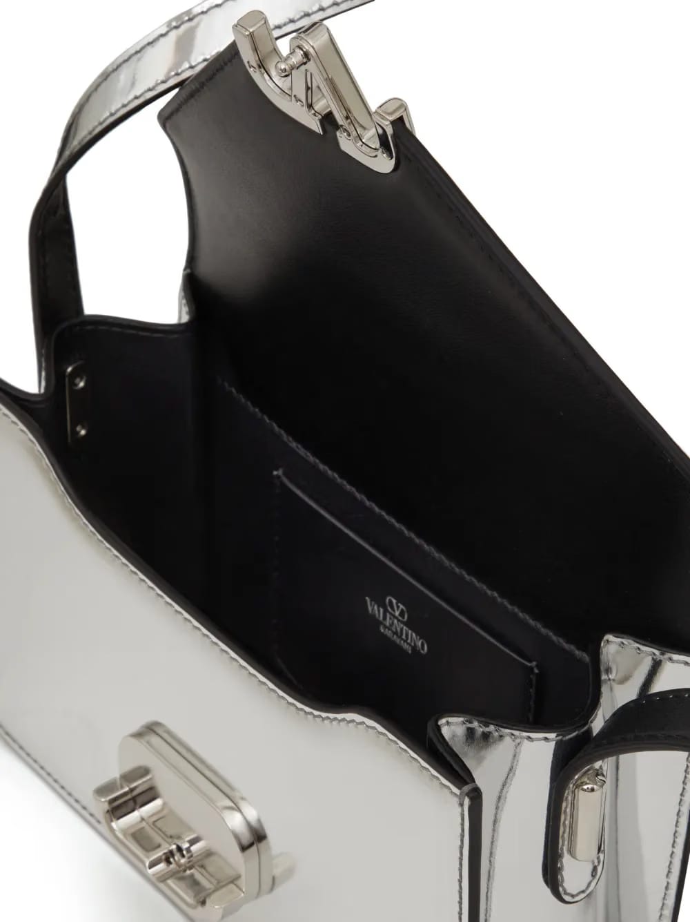 small Letter mirrored shoulder bag