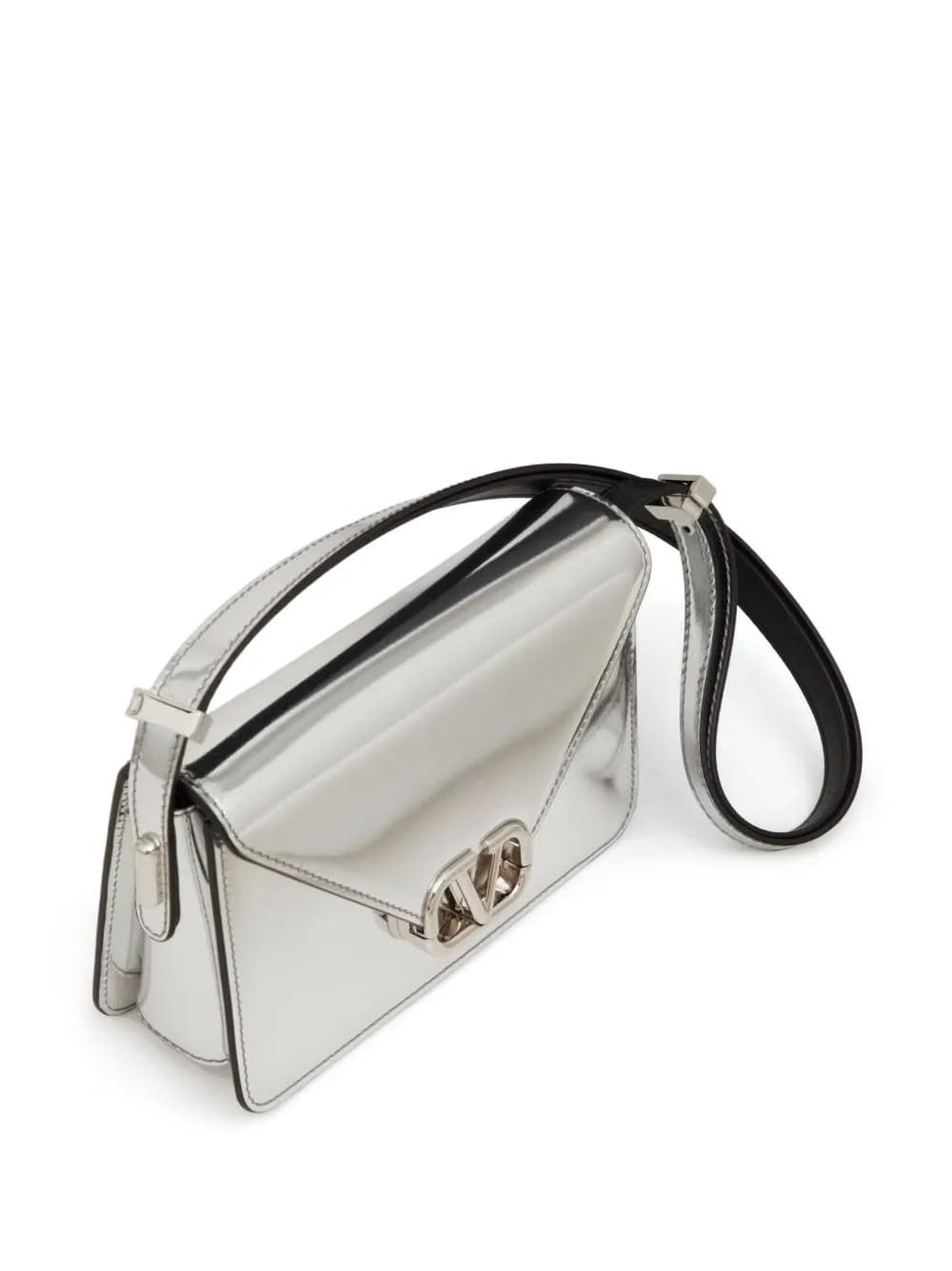small Letter mirrored shoulder bag