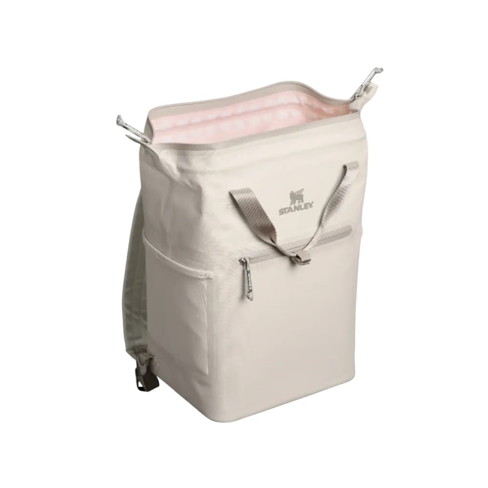 Stanley All Day Madeleine Mini Cooler Backpack 20 Can 14 QT 13.2 L Cream