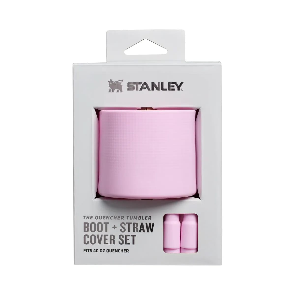 Stanley Quencher Boot and Straw Cover Set (40OZ) Cherry Blossom