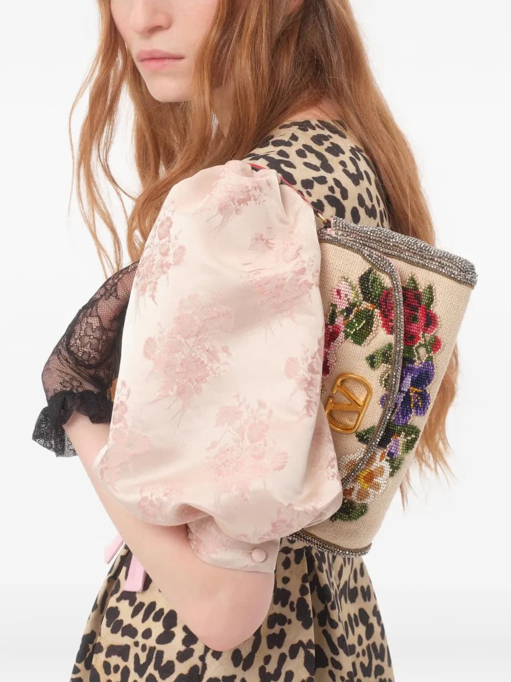 small Vain Soft embroidered shoulder bag