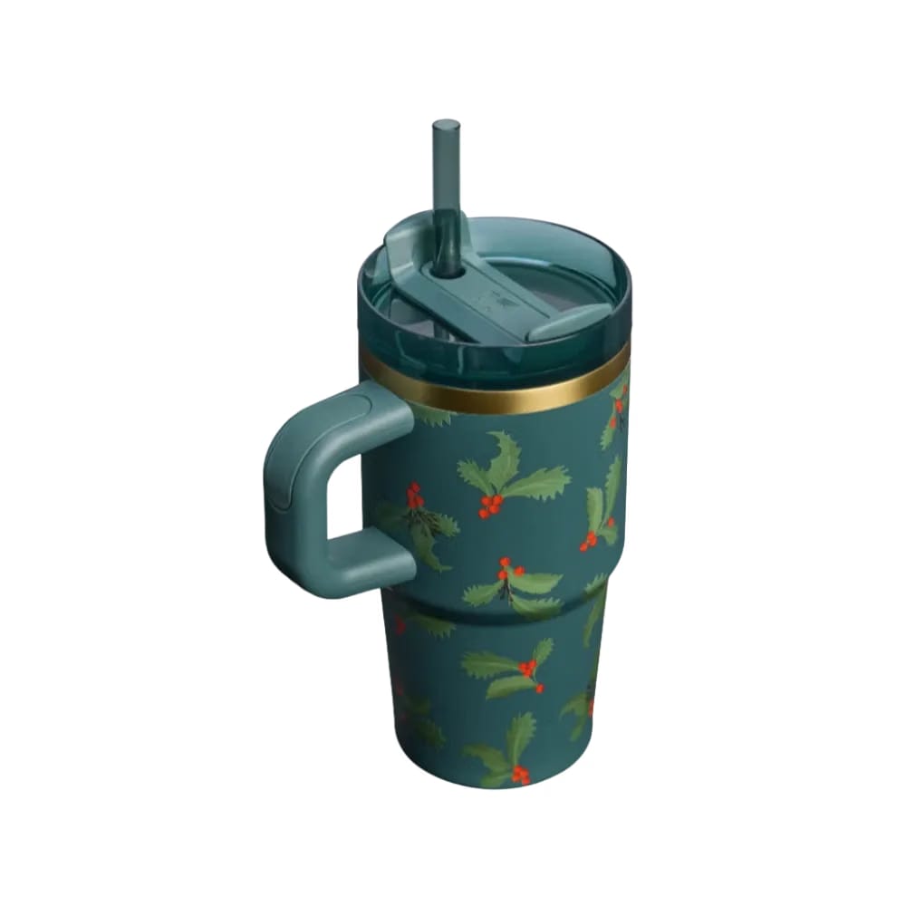 Stanley Cheers and Cheer Quencher H2.O FlowState Tumbler (20OZ) Holiday Botanical