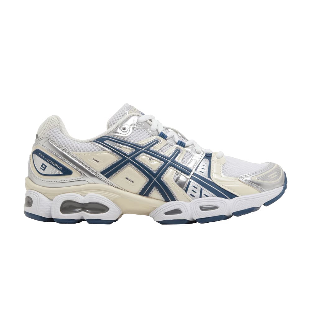 Asics Gel-Nimbus 9 White Light Indigo (Women'S)