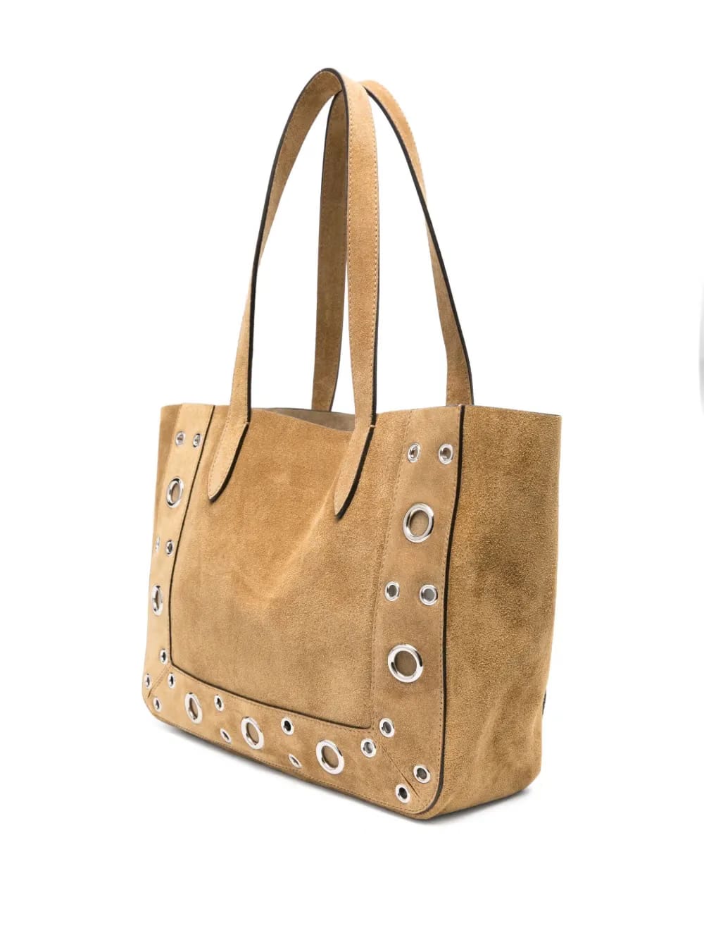 large Nellcôte eyelet-embellished tote bag