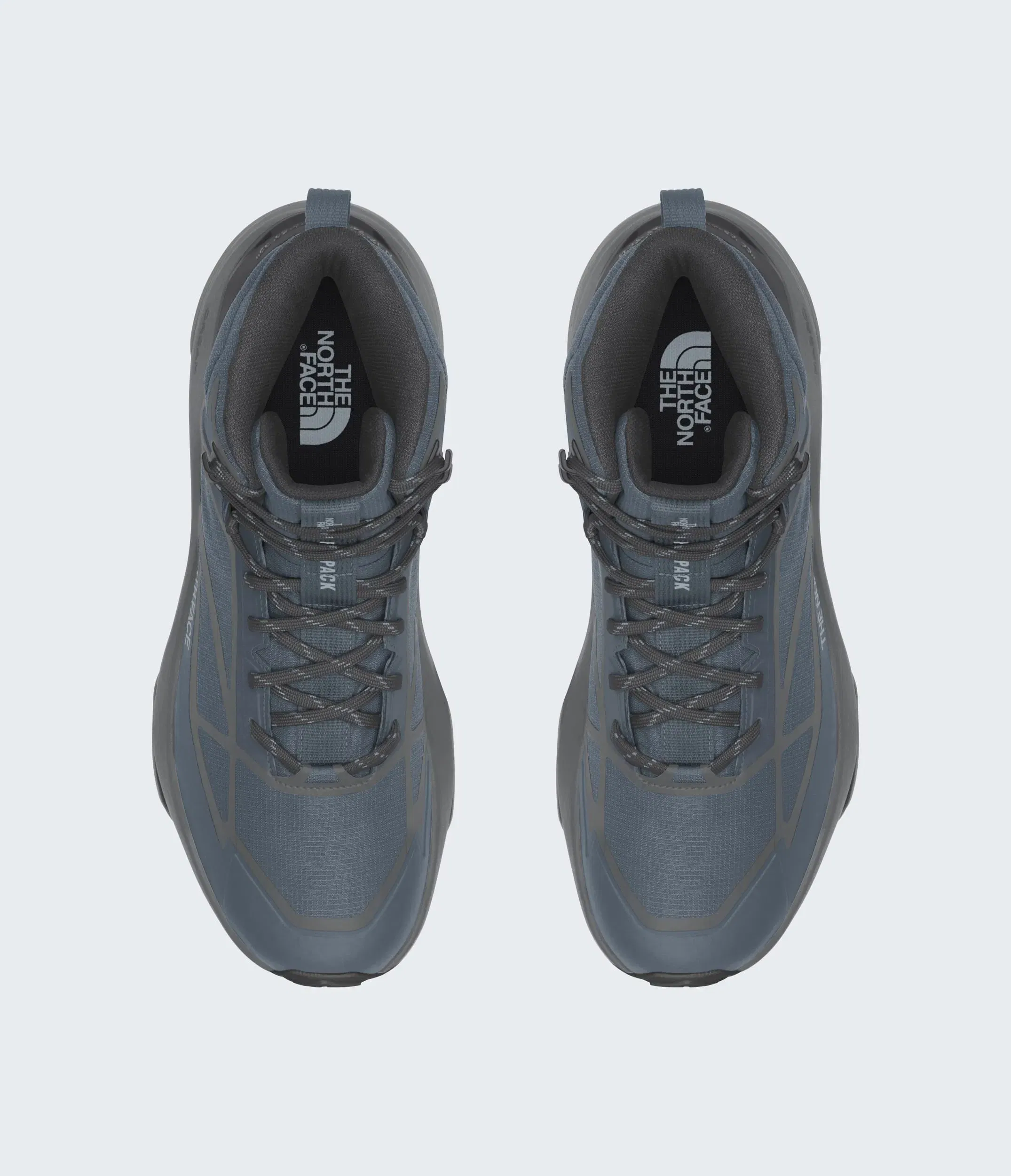 The North Face Mens Fastpack Mid Waterproof Boots Granite Grey Granite Grey