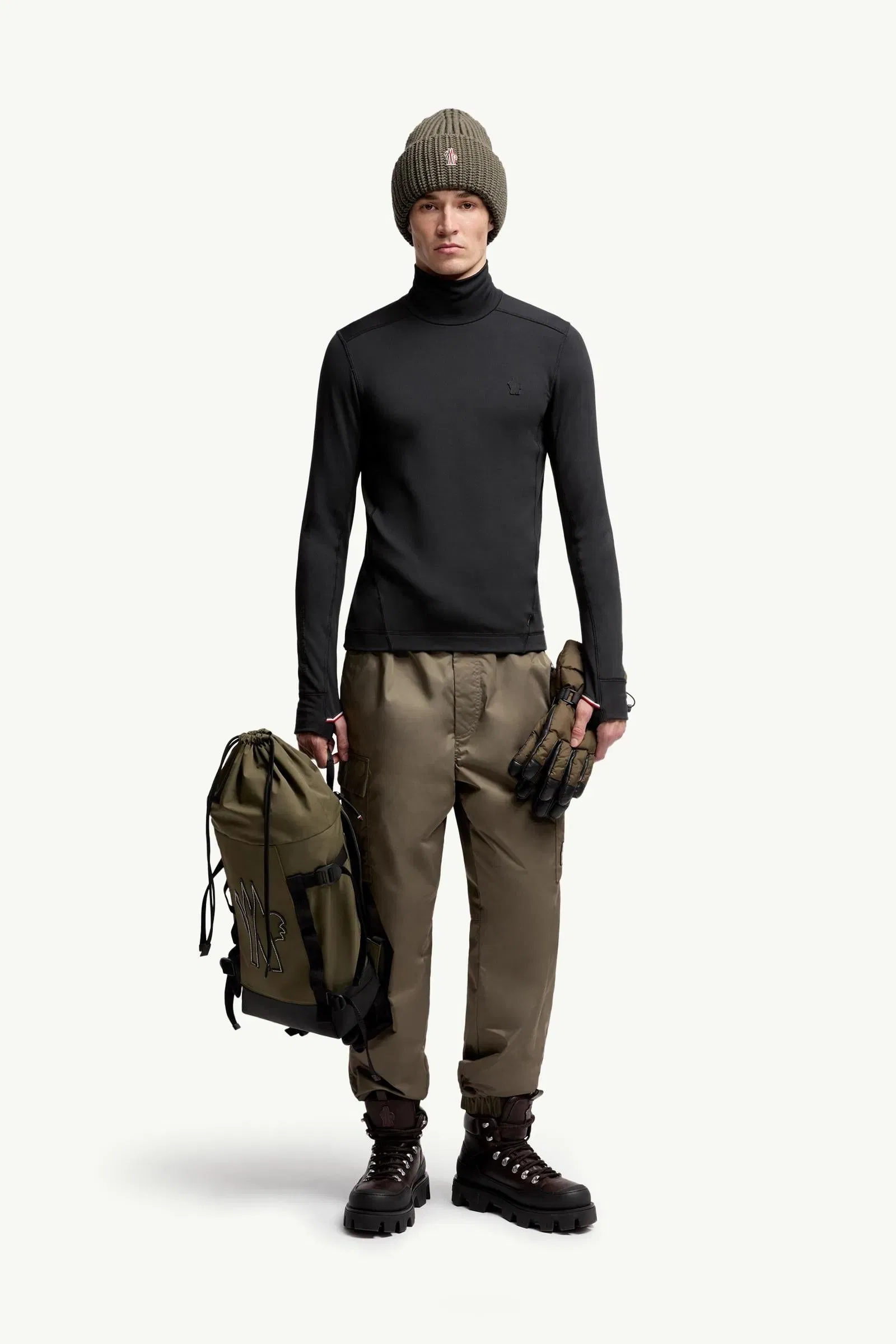 Moncler Polartec® Turtleneck Black Black