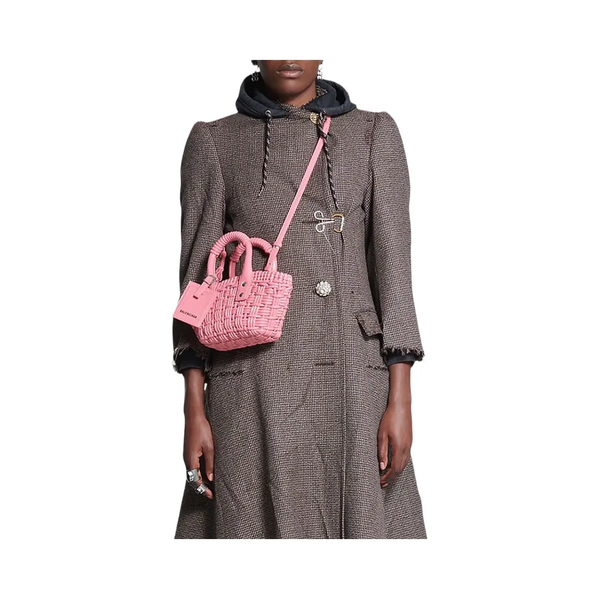 Balenciaga Bistro XXS Basket With Strap