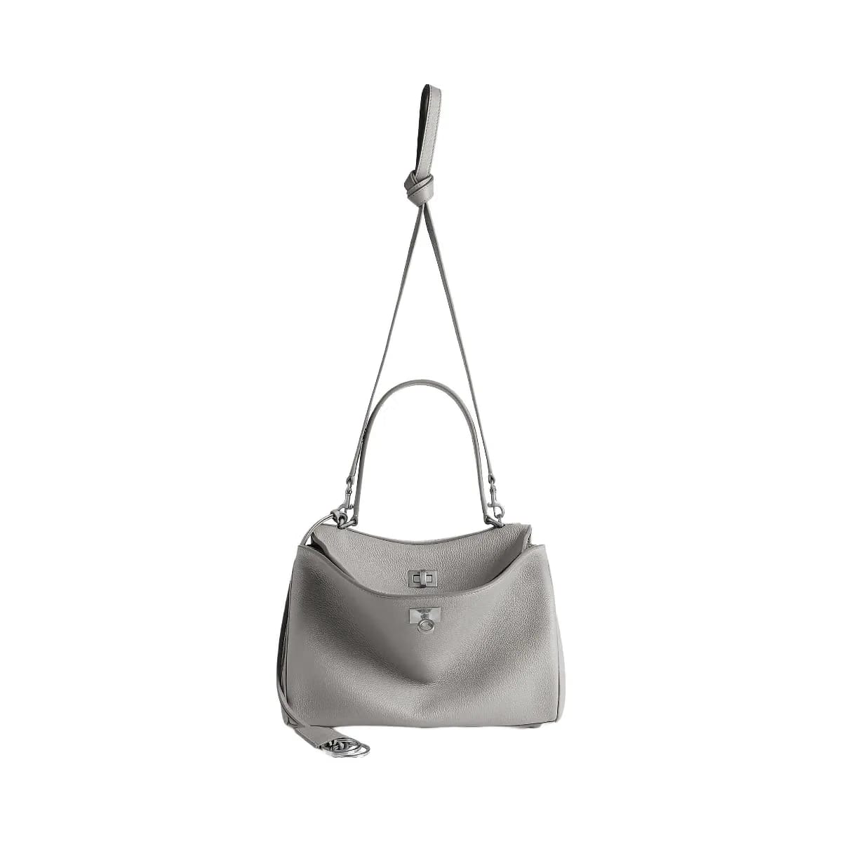 Balenciaga Rodeo Small Grained Calfskin Top Handle Bag