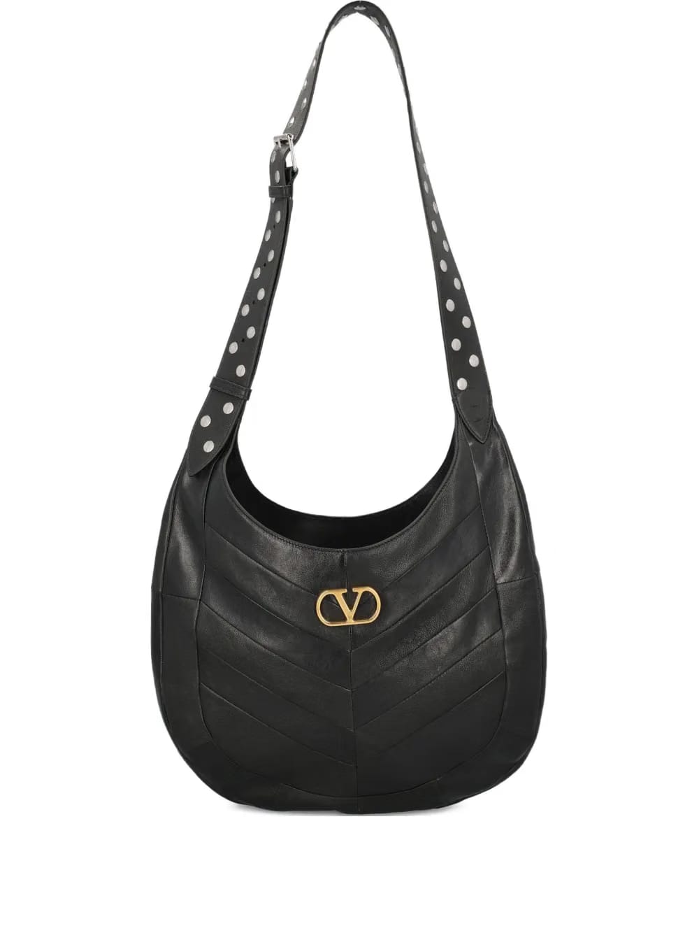 Hoboho chevron pattern shoulder bag