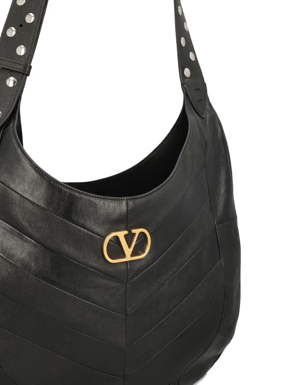 Hoboho chevron pattern shoulder bag