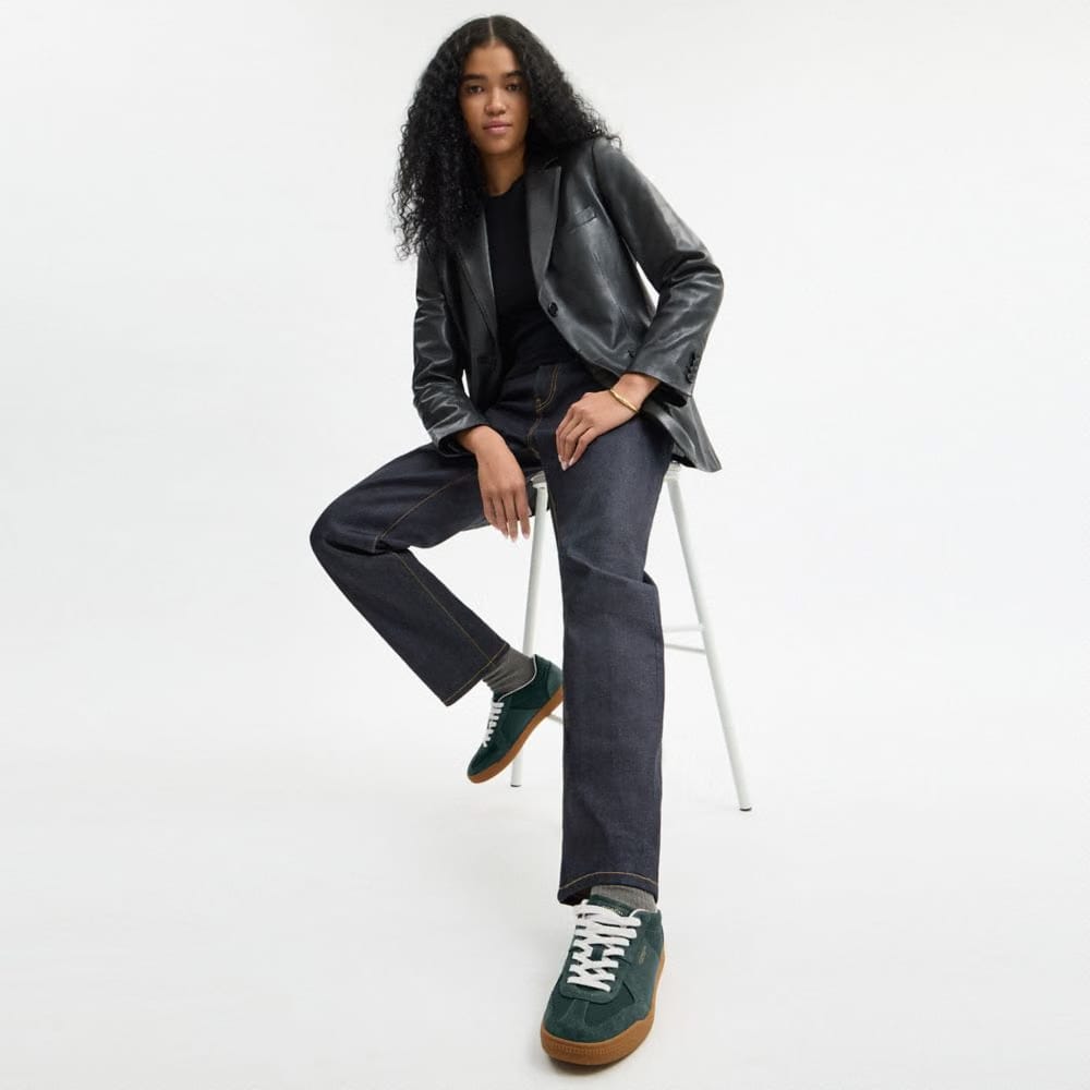 Women's Coach Ellis Sneaker Dark Teal