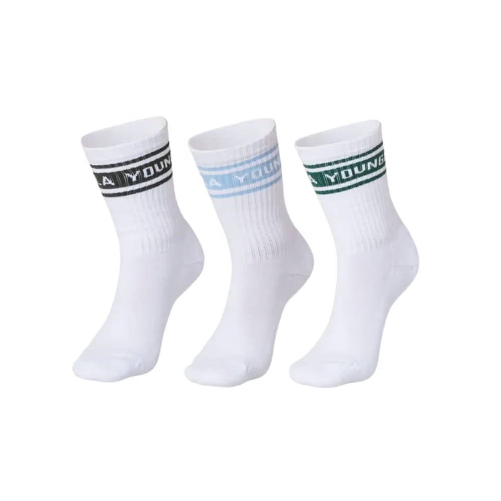 YoungLA Elevate crew socks Blue Pack