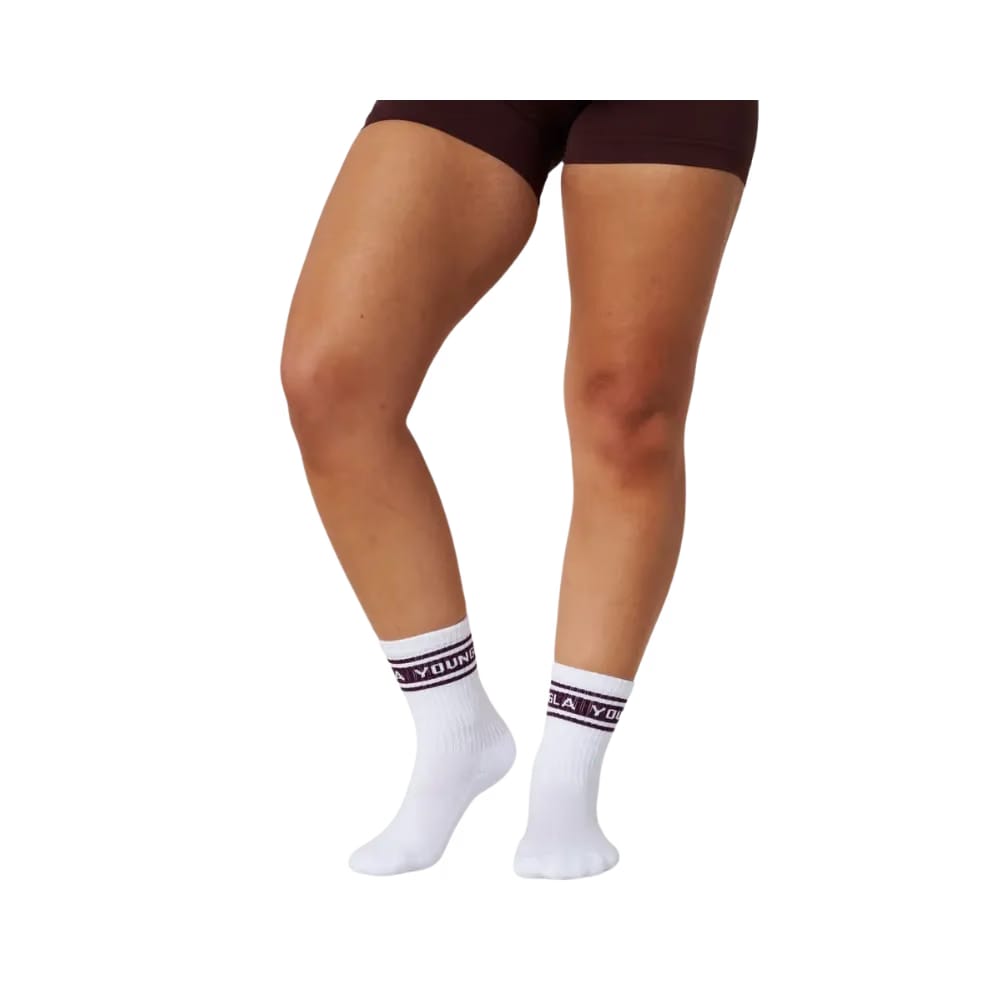 YoungLA Elevate crew socks Purple Pack