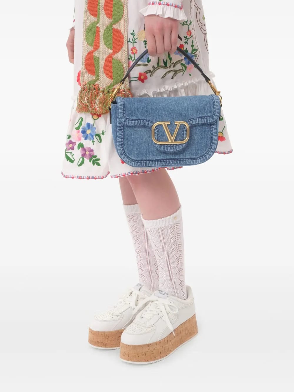Alltime denim shoulder bag