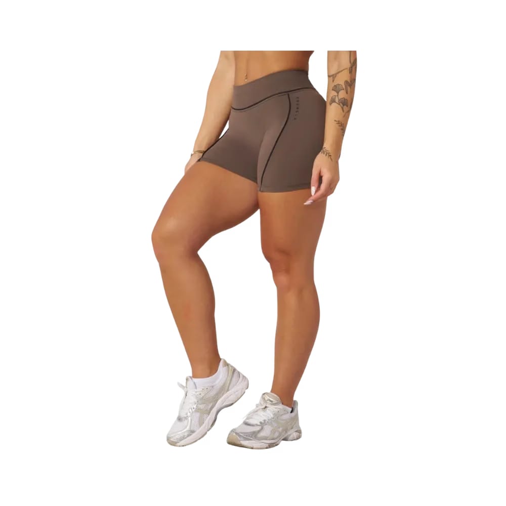 YoungLA Elevate outline Shorts 5" Taupe