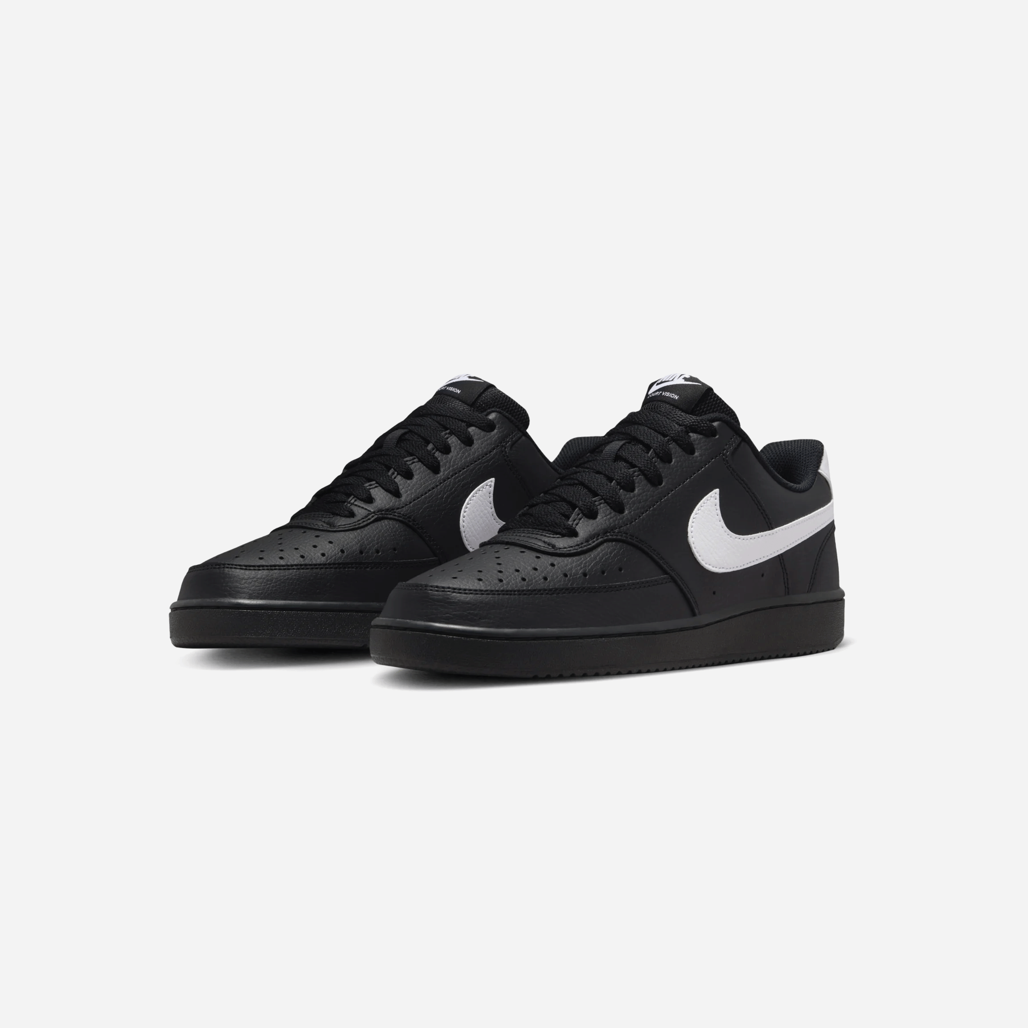 Nike Court Vision Low Black White