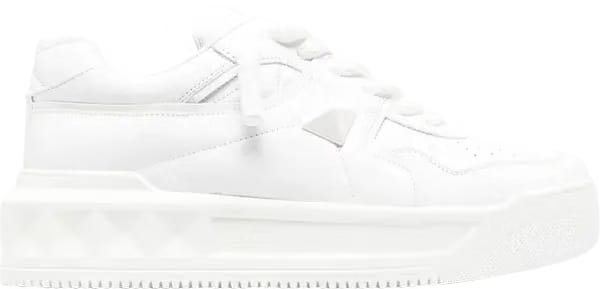 Valentino One Stud Low 'White'