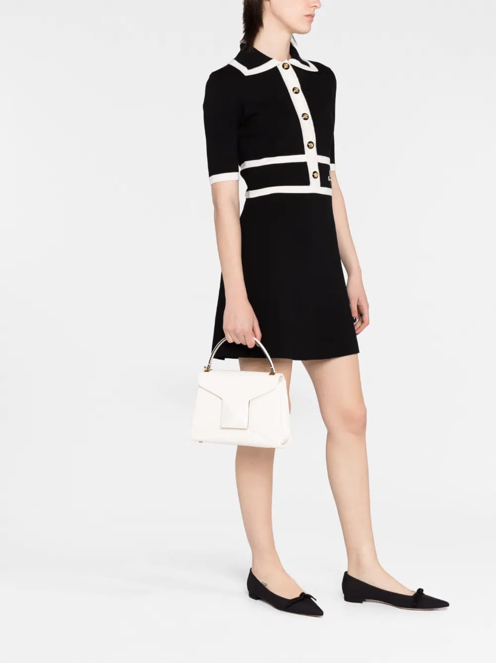 One Stud leather tote bag