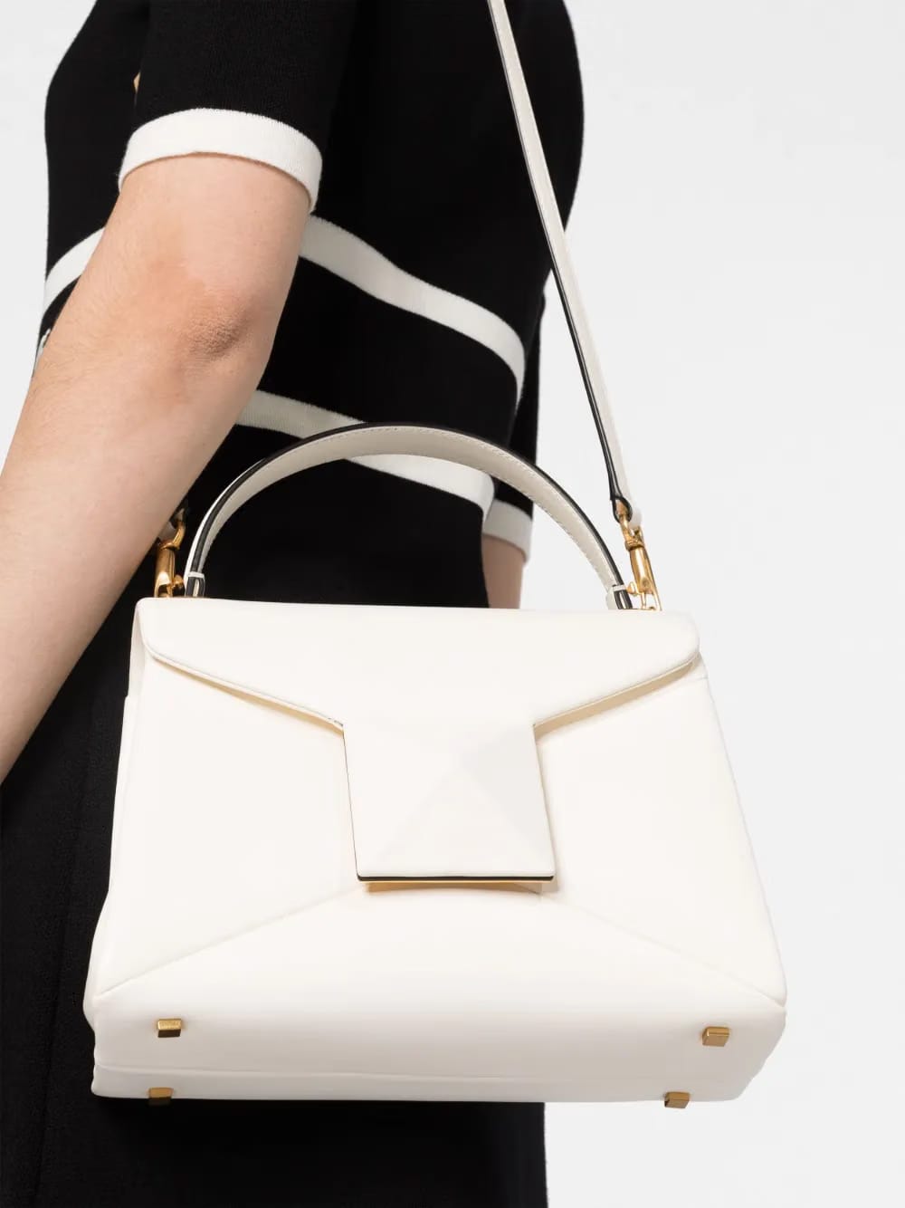 One Stud leather tote bag