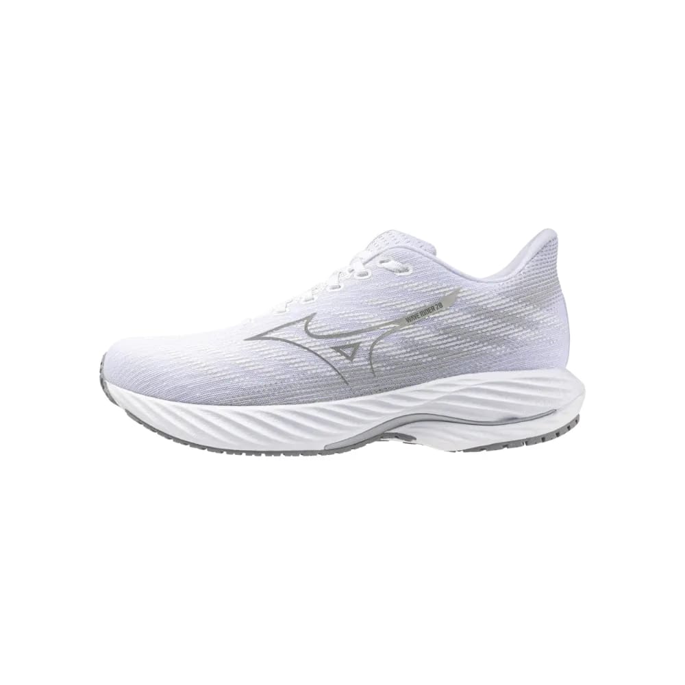 Mizuno Wave Rider 28 White-Ultimate Grey