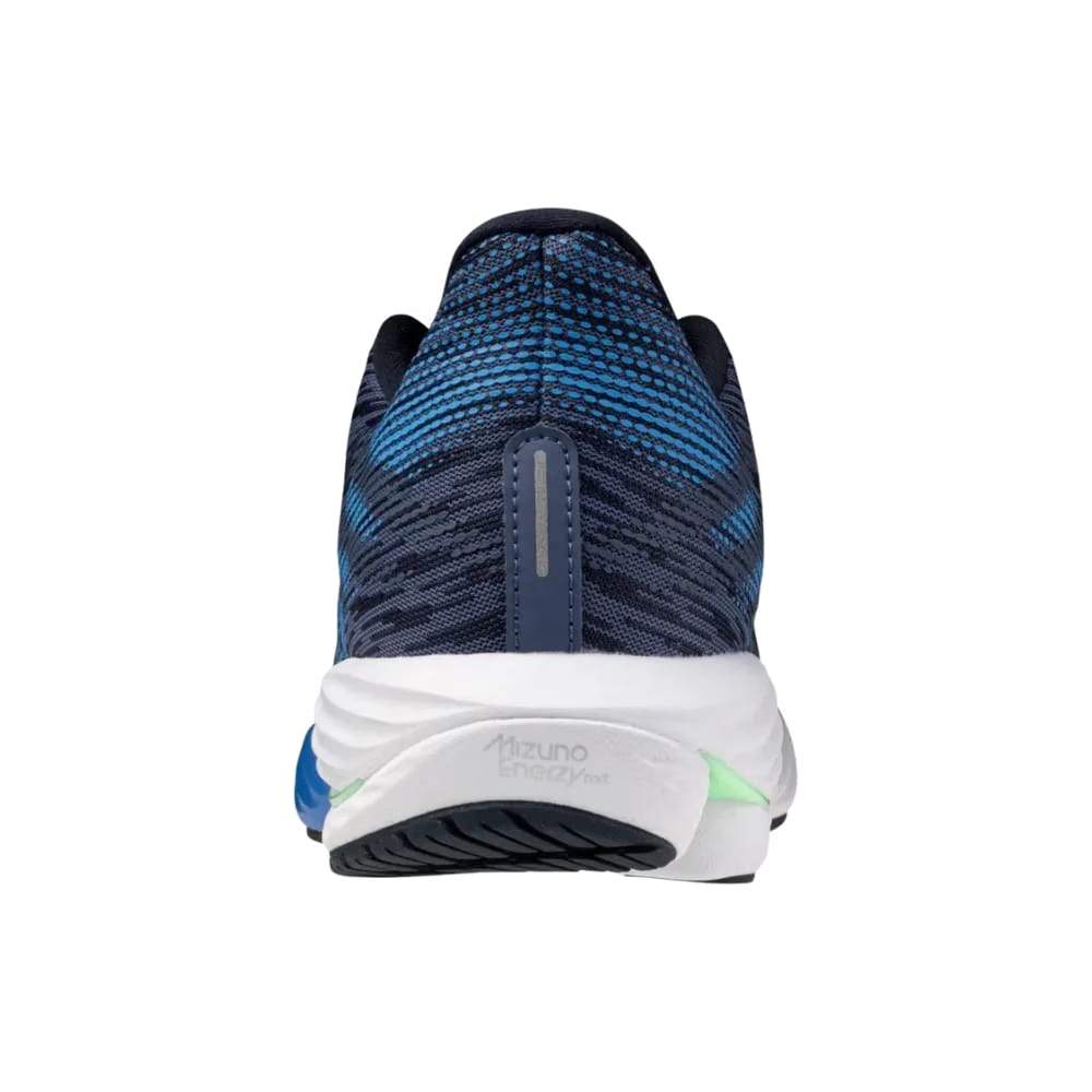 Mizuno Wave Rider 28 Vintage Indigo-Neo Mint