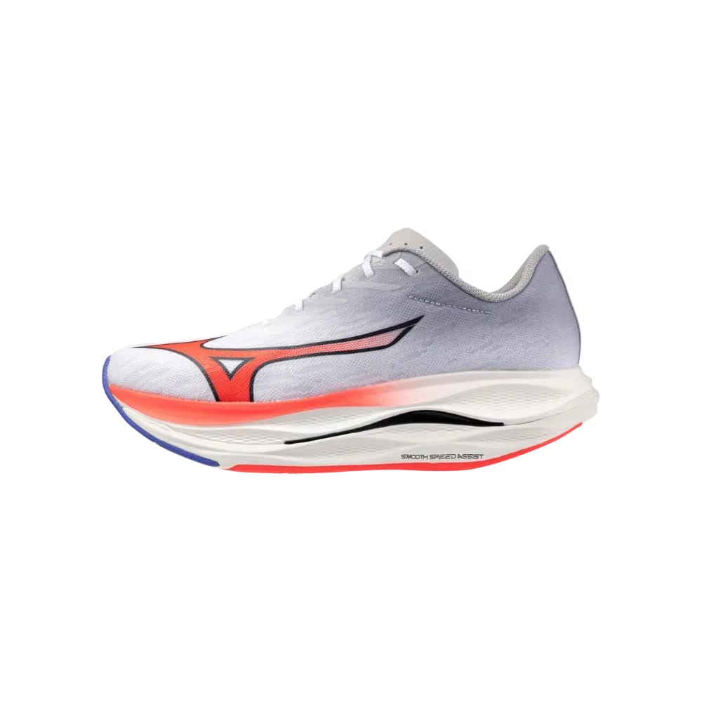 Mizuno Wave Rebellion Flash 3 White-Fiery Coral