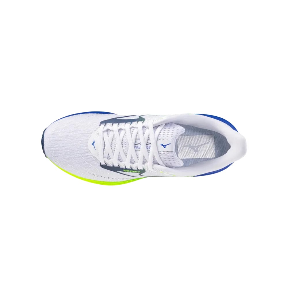 Mizuno Wave Rider 29 White-Estate Blue
