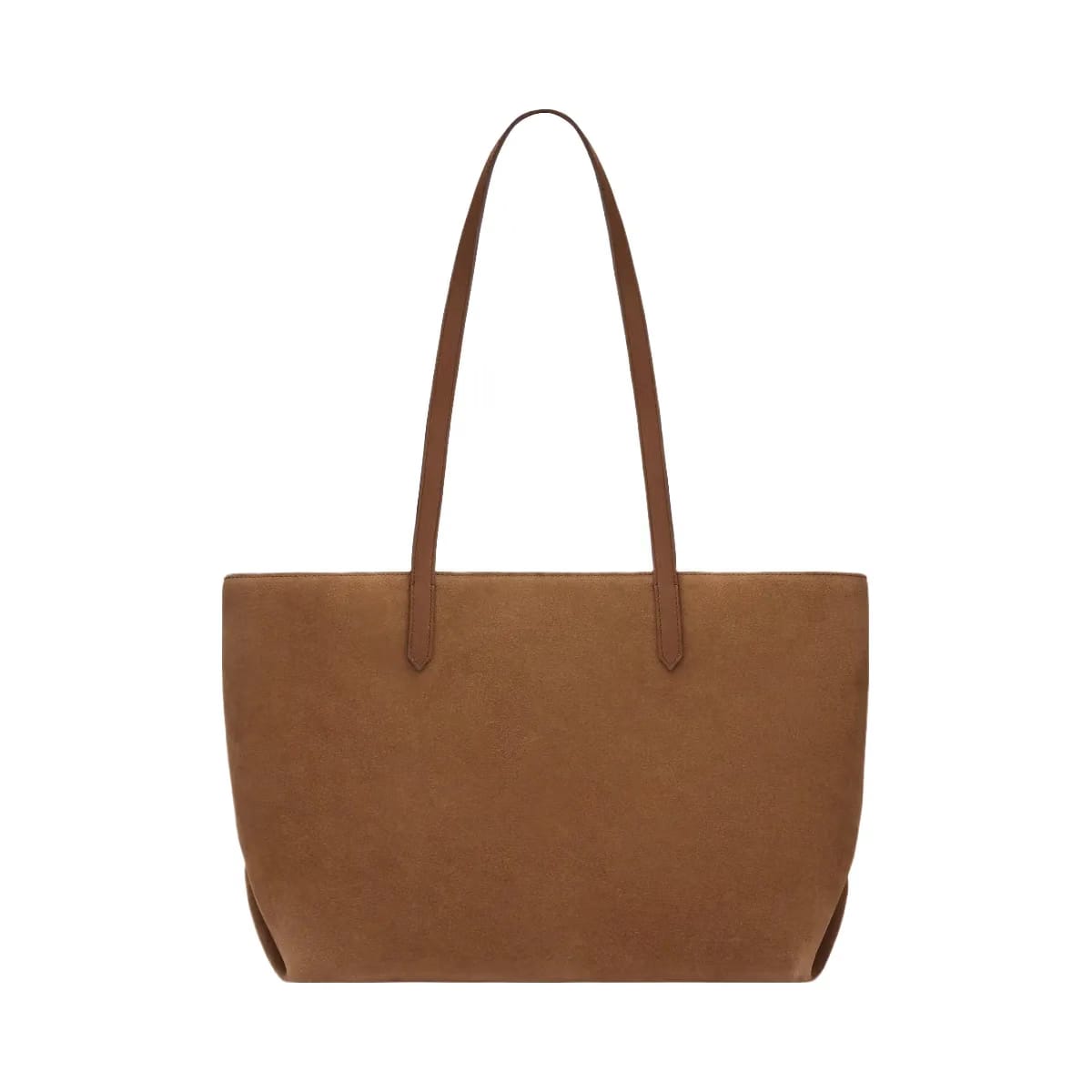 DeMellier The Tokyo Tote deep tan suede & deep tan smooth