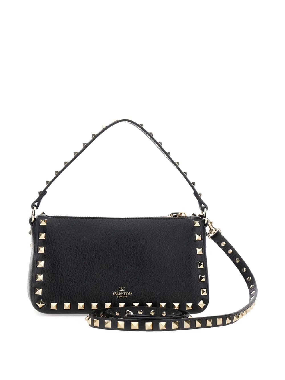 small Rockstud leather crossbody bag
