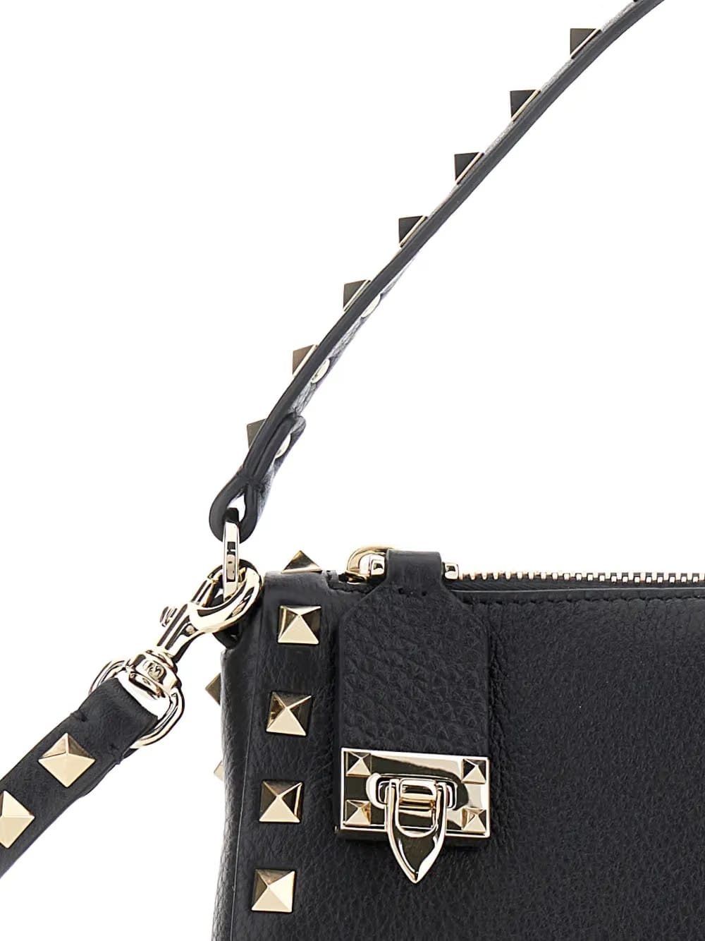 small Rockstud leather crossbody bag