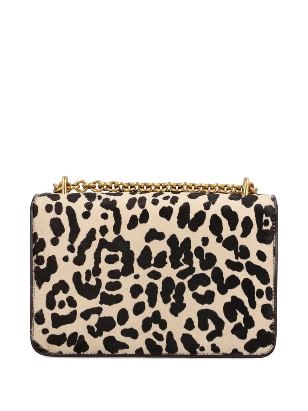 leopard-print VLogo shoulder bag