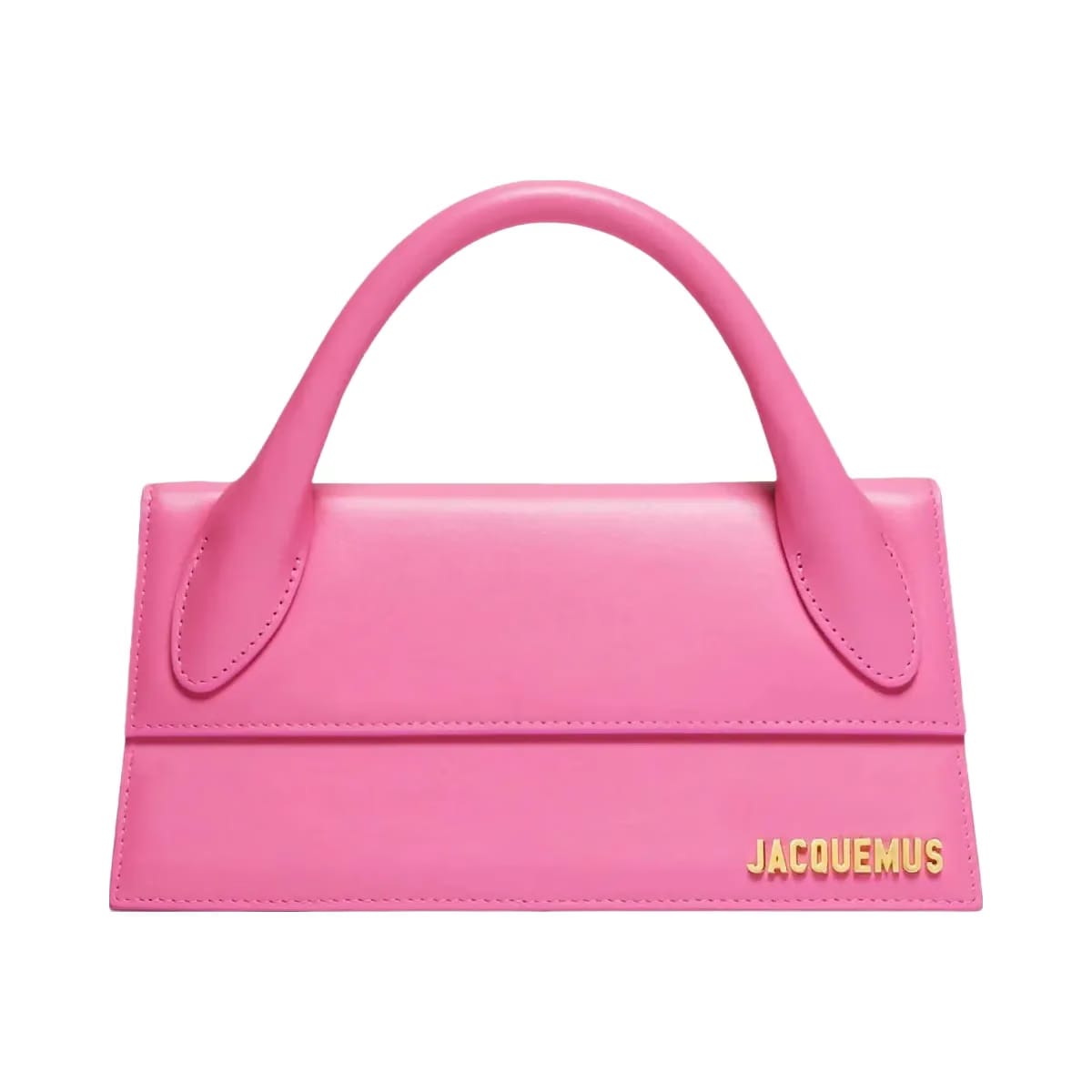 Jacquemus Le Chiquito Long Signature Handbag Pink